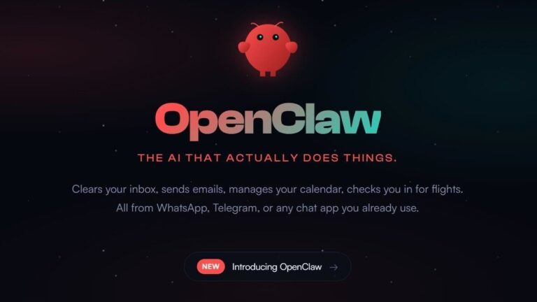 Captură de ecran a interfeței agentului AI OpenClaw, evidențiind funcționalități și design-ul vizual în timpul testării.