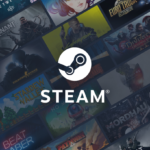 Interfața platformei Steam afișată pe un ecran, evidențiind controversele legate de moderarea insuficientă a abuzurilor și bigotriei.