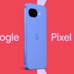 Imagine oficială a telefonului Google Pixel 10a, evidențiind designul și elementele distinctive ale dispozitivului înainte de lansare.