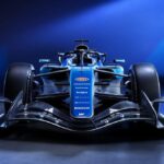 Mașină de Formula 1 Williams 2026, design aerodinamic și tehnologii noi pentru sezonul competițional.