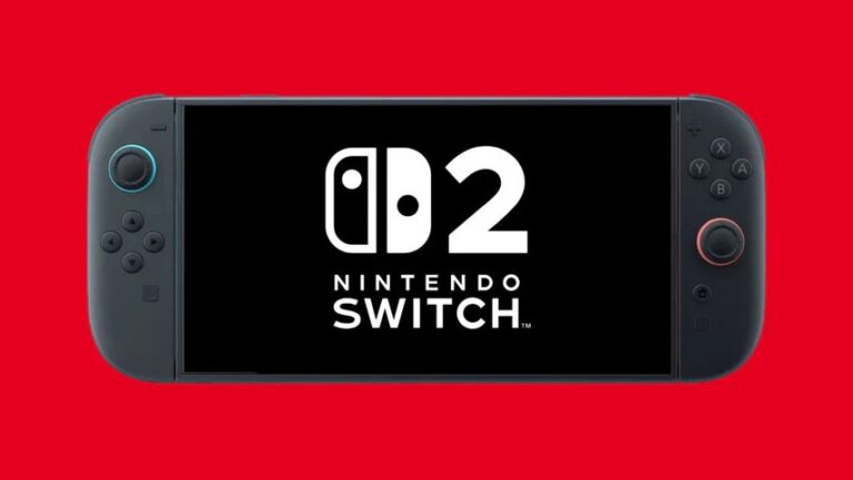 Imagine cu noua consolă Nintendo Switch 2, arătând designul și ecranul acesteia.