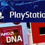 Imagine conceptuală a PlayStation 6 prezentând elemente ale arhitecturii AMD RDNA 5, cu mențiunea lipsei unor funcții complete.