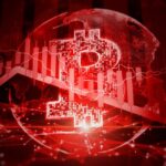 Grafic cu evoluția prețului Bitcoin în februarie 2026, evidențiind scăderea sub 63.000 de dolari.