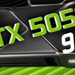 Placă video NVIDIA GeForce RTX 5050 cu 9 GB memorie GDDR7, tehnologie avansată pentru gaming și aplicații grafice.